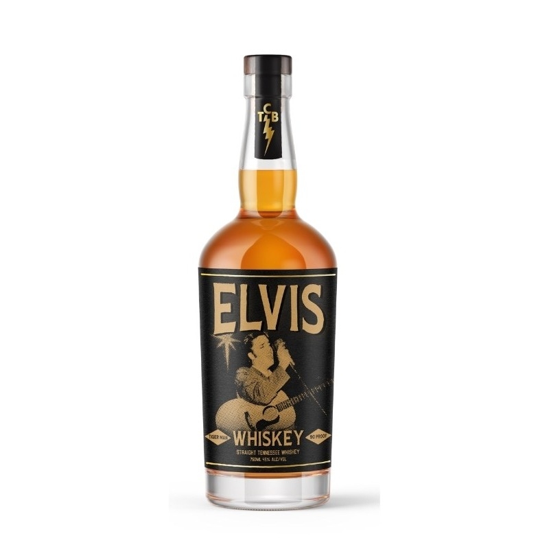 Elvis Straight Tennessee Whiskey